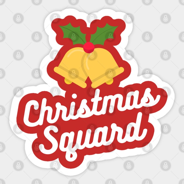 Christmas Squad Tshirt Sticker by MAii Art&Design